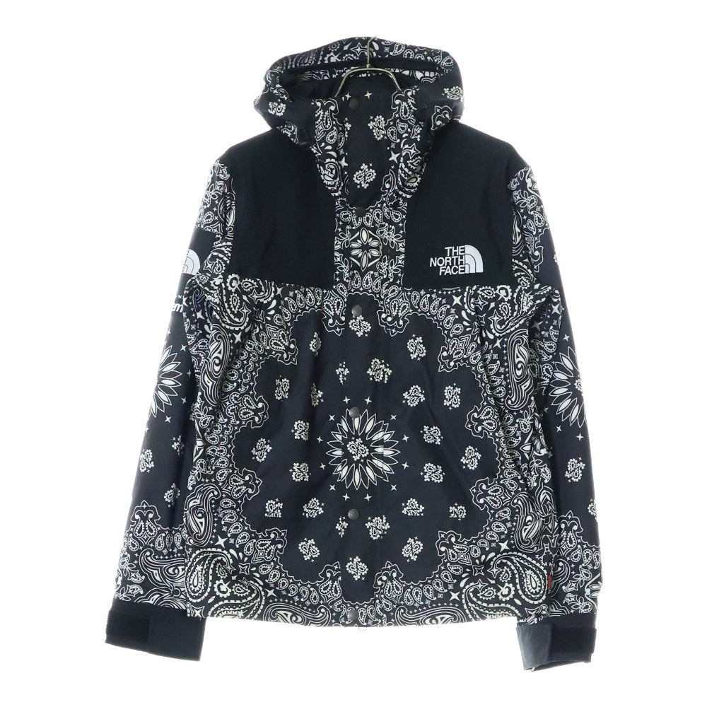 SUPREME(シュプリーム) 14AW×THE NORTH FACE Bandana Mountain Parka NP51400I ノースフェイス バンダナマウンテンジャケット ブラック