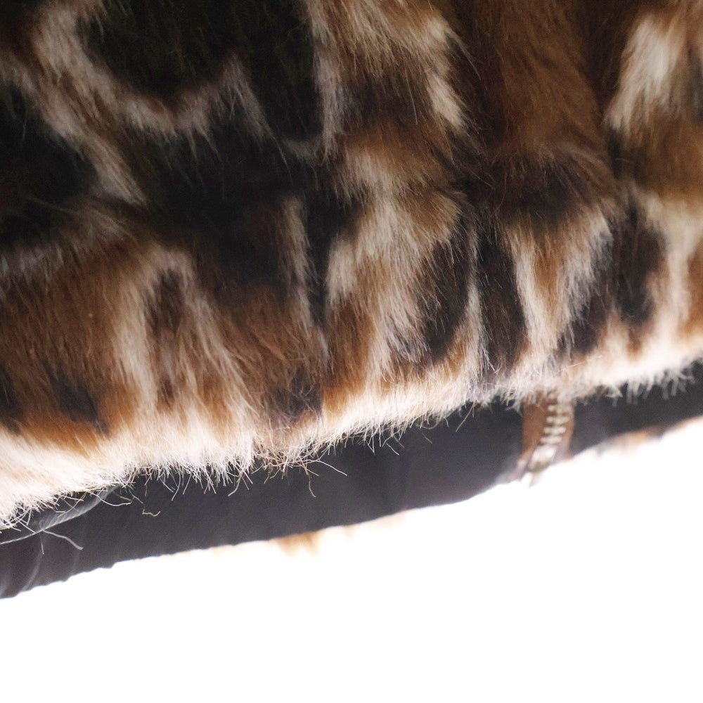 SUPREME(シュプリーム) 21SS Bandana Faux Fur Bomber Jacket バンダナフェイクファーボンバージャケット ブラウン/ブラック