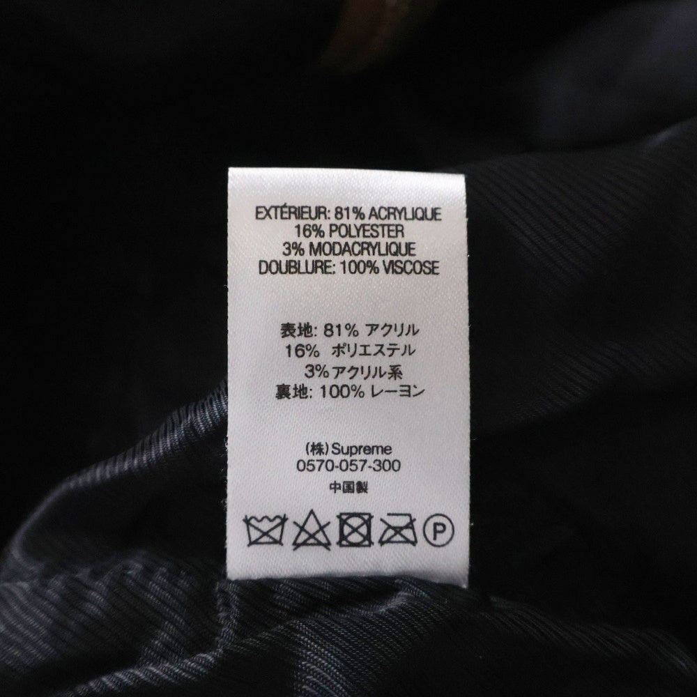 SUPREME(シュプリーム) 21SS Bandana Faux Fur Bomber Jacket バンダナフェイクファーボンバージャケット ブラウン/ブラック