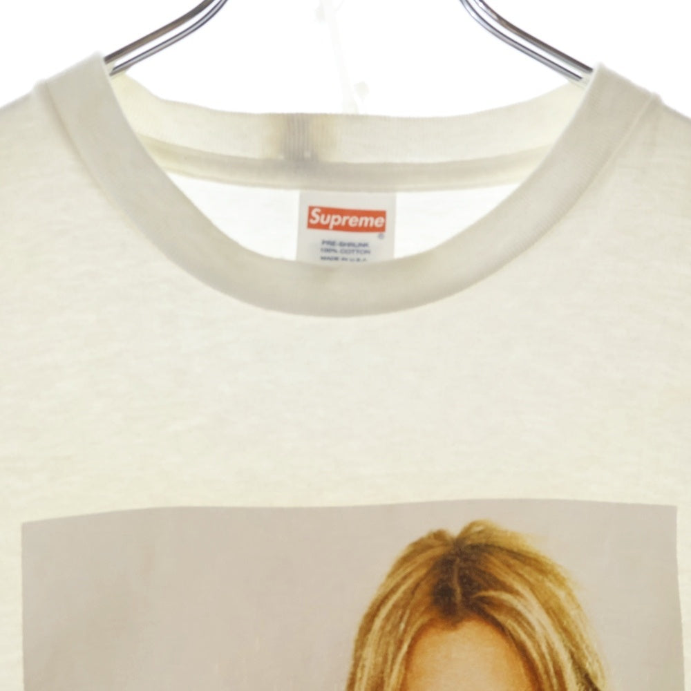 SUPREME(シュプリーム) 12SS Kate Moss Tee ケイトモス フォトプリント 半袖カットソーTシャツ ホワイト