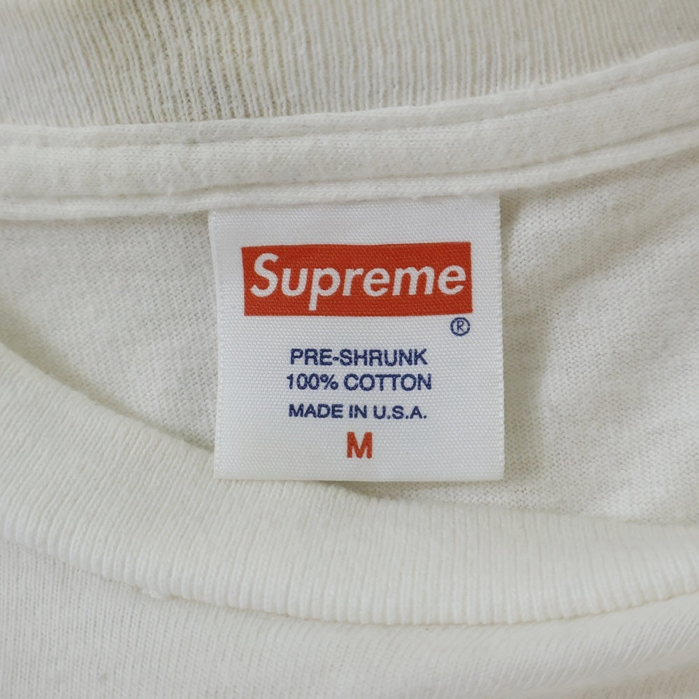 SUPREME(シュプリーム) 12SS Kate Moss Tee ケイトモス フォトプリント 半袖カットソーTシャツ ホワイト