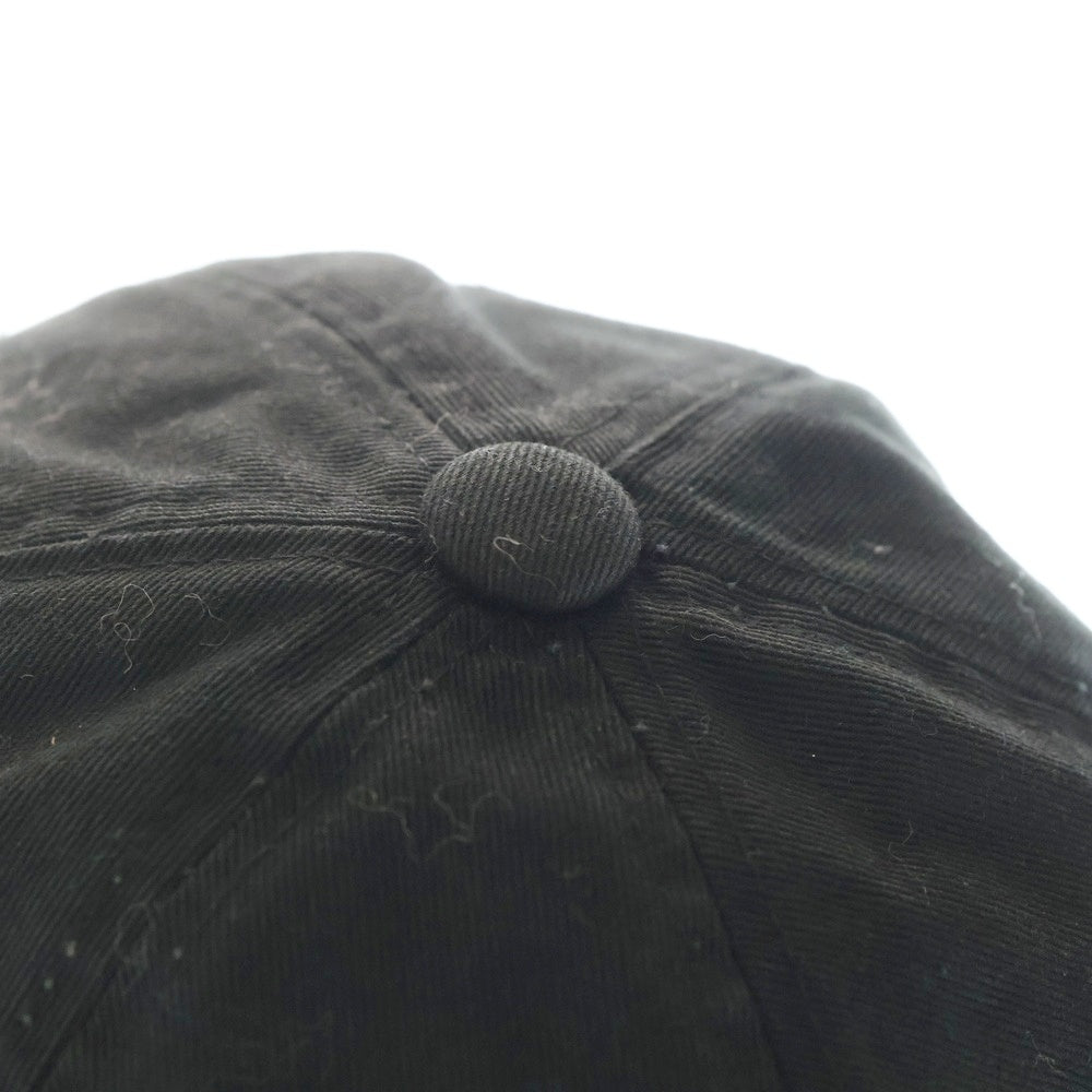 99%is(ナインティナインパーセントイズ) GHOST CAP ダメージ加工 キャップ ブラック