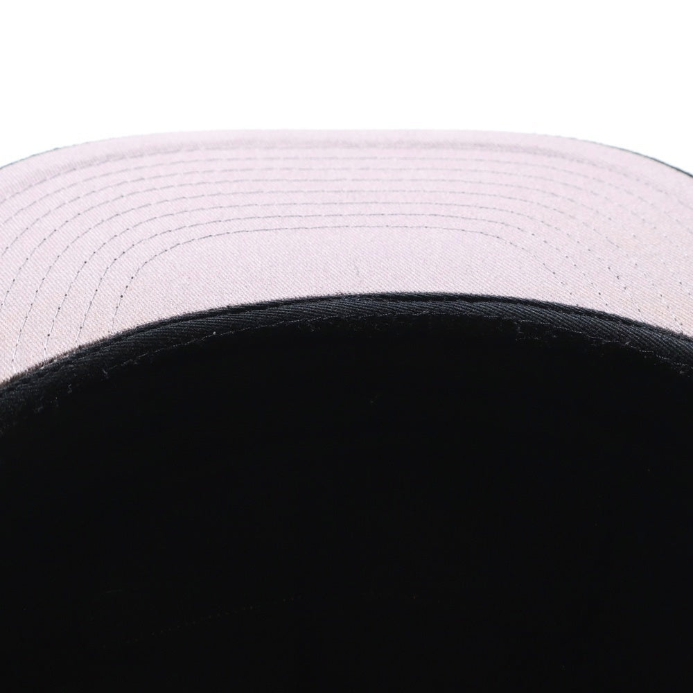 COMME des GARCONS CDG(コムデギャルソン シーディージー) ロゴワッペン スナップバッグ キャップ ブラック IS-K601