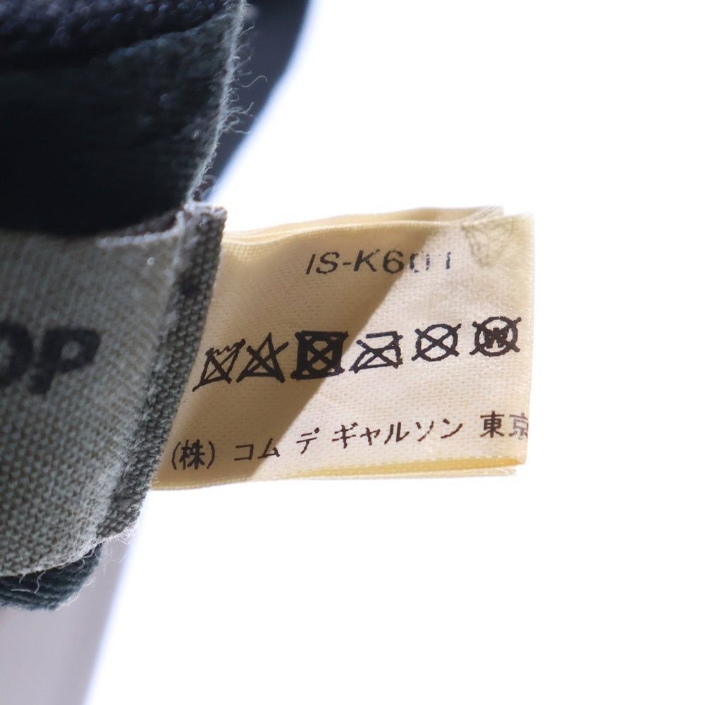 COMME des GARCONS CDG(コムデギャルソン シーディージー) ロゴワッペン スナップバッグ キャップ ブラック IS-K601