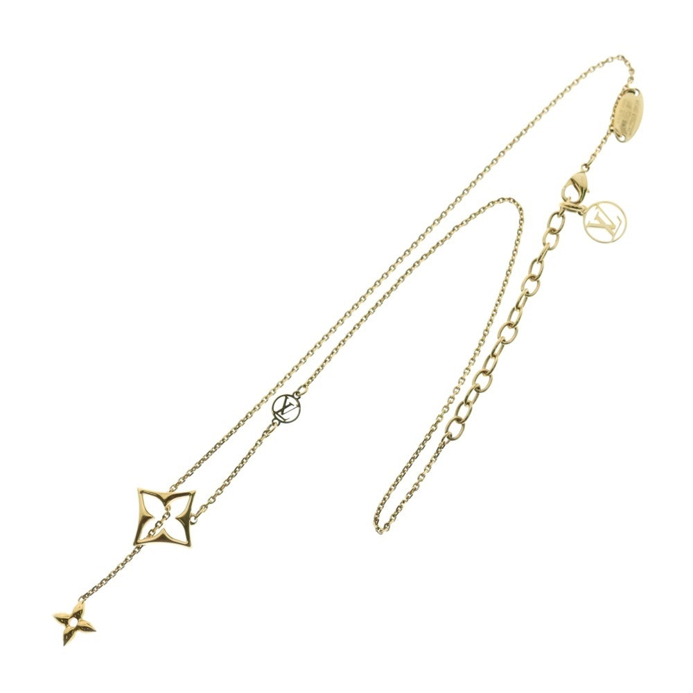 LOUIS VUITTON(ルイヴィトン) LVフラワーグラム ネックレス GP ゴールド M01234 レディース