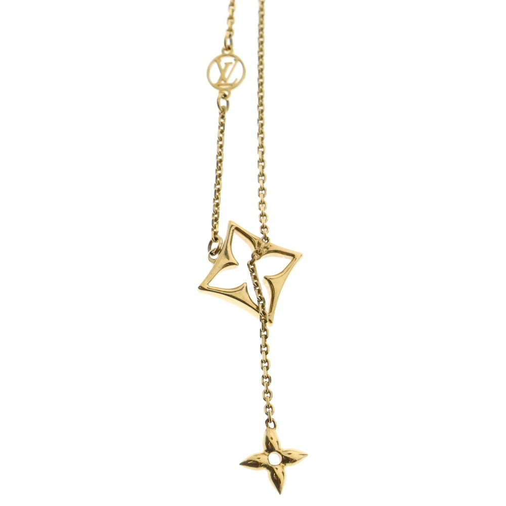 LOUIS VUITTON(ルイヴィトン) LVフラワーグラム ネックレス GP ゴールド M01234 レディース