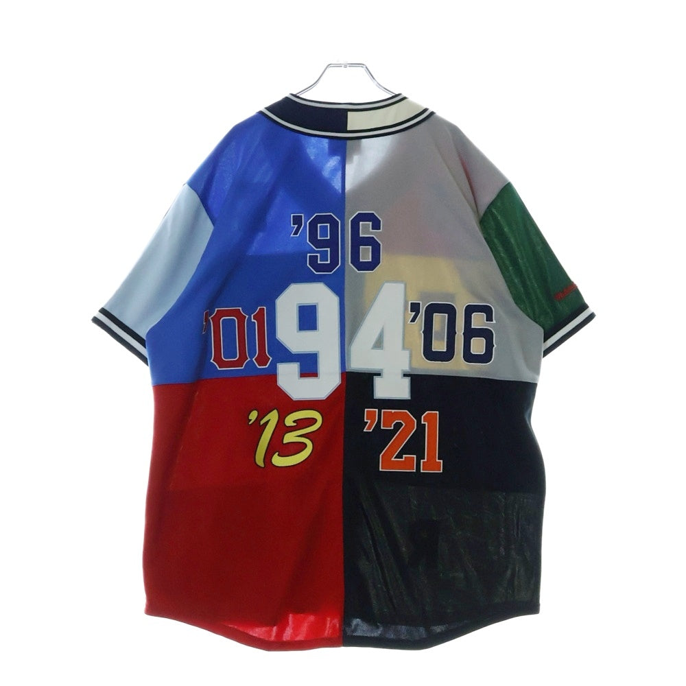 SUPREME(シュプリーム) 21SS ×Mitchell & Ness Patchwork Baseball Jersey ミッチェル&ネス パッチワークベースボールジャージ