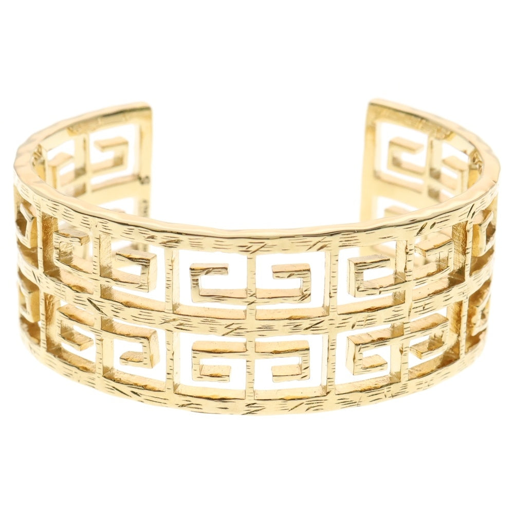 GIVENCHY(ジバンシィ) 20SS Rigid Bracelet ロゴバングル ブレスレット ゴールド BF2028F00R 710S レディース