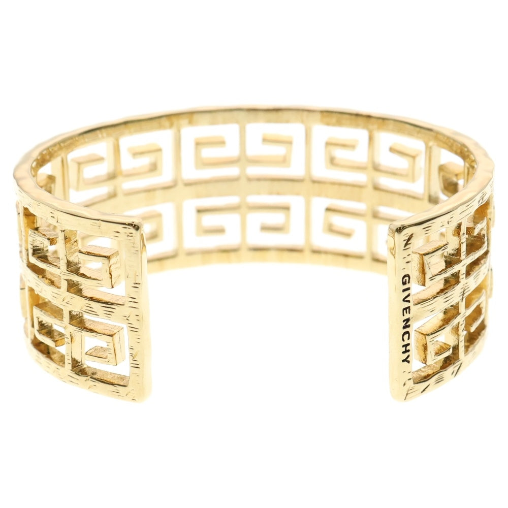 GIVENCHY(ジバンシィ) 20SS Rigid Bracelet ロゴバングル ブレスレット ゴールド BF2028F00R 710S レディース