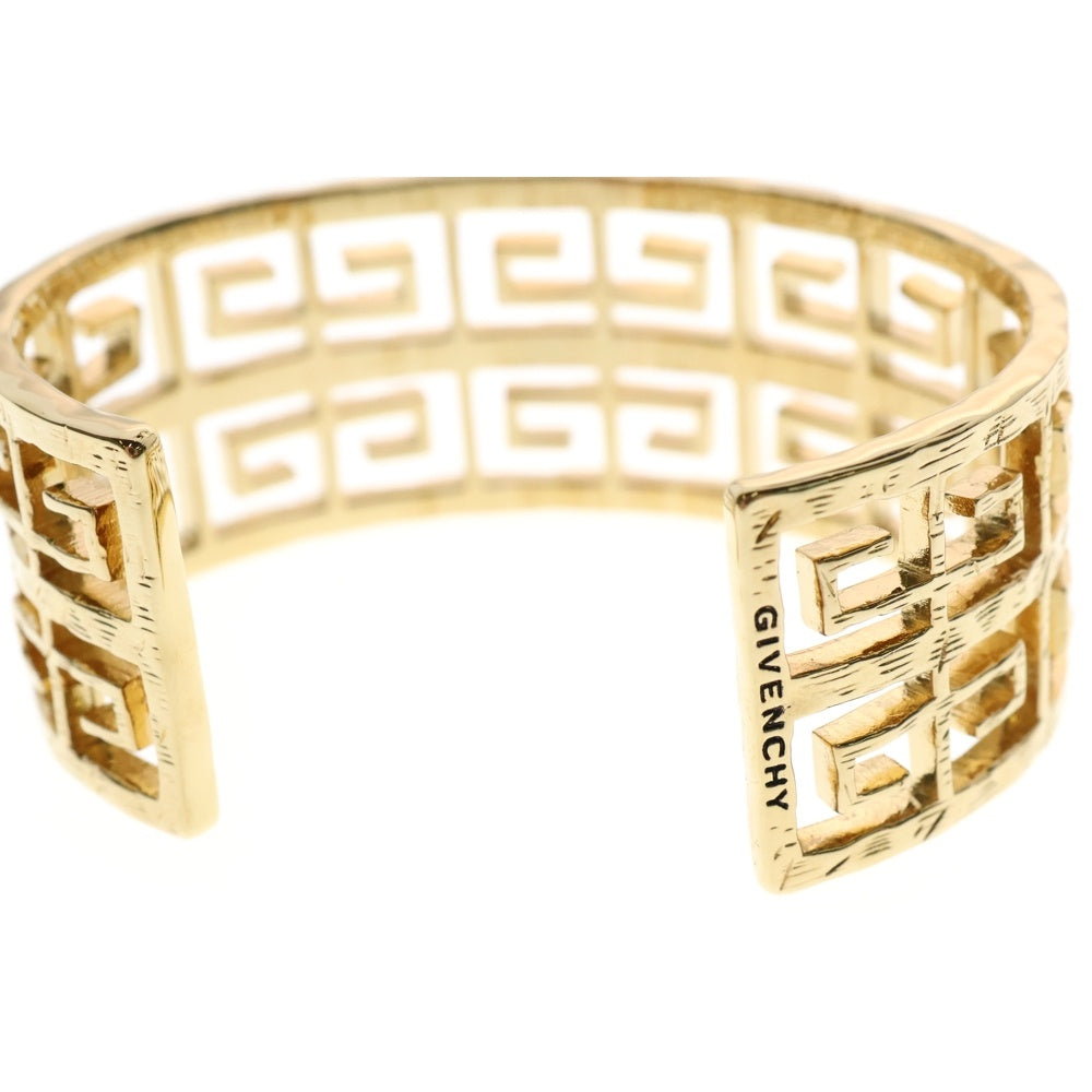 GIVENCHY(ジバンシィ) 20SS Rigid Bracelet ロゴバングル ブレスレット ゴールド BF2028F00R 710S レディース