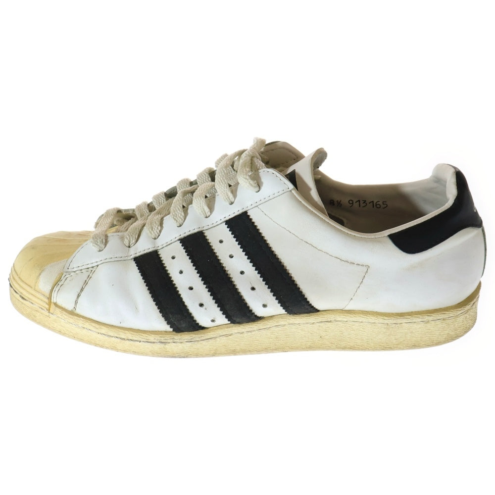 adidas(アディダス) 80s SUPERSTAR スーパースター 金べロ ローカットスニーカー ホワイト 913165