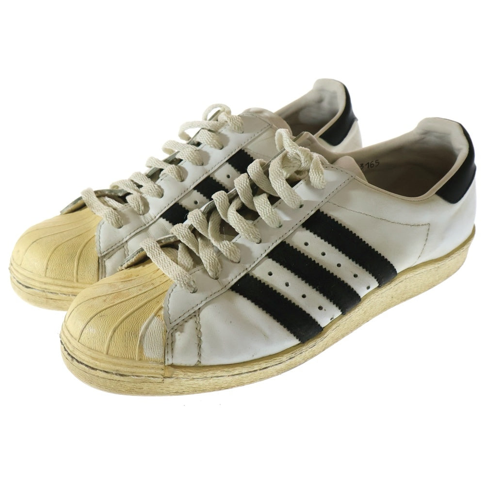 adidas(アディダス) 80s SUPERSTAR スーパースター 金べロ ローカットスニーカー ホワイト 913165