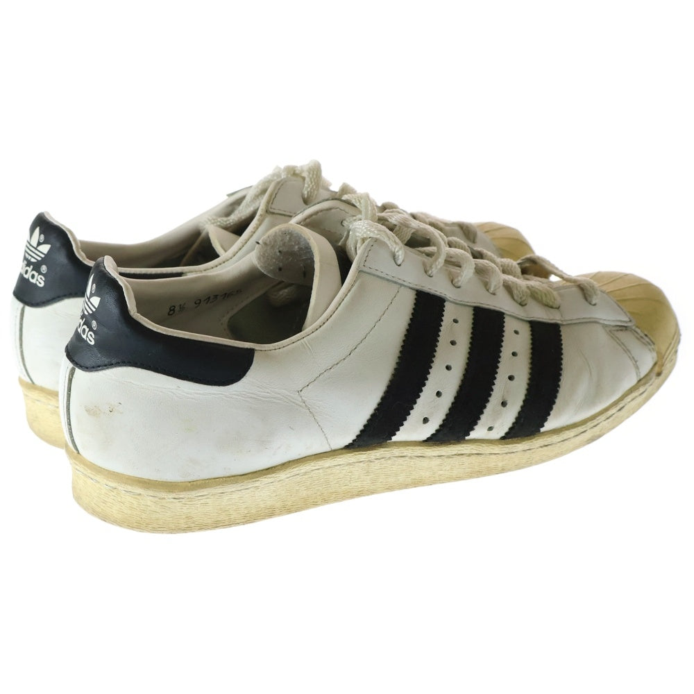 adidas(アディダス) 80s SUPERSTAR スーパースター 金べロ ローカットスニーカー ホワイト 913165