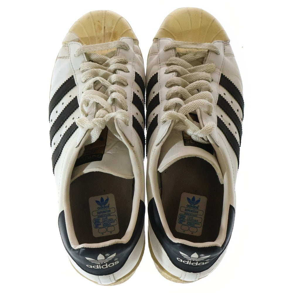 adidas(アディダス) 80s SUPERSTAR スーパースター 金べロ ローカットスニーカー ホワイト 913165