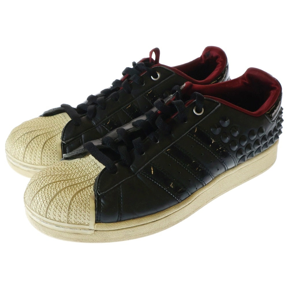 adidas(アディダス) ×MITA SNEAKERS SUPERSTAR スーパースター パイソン ローカットスニーカー G97848 ブラック