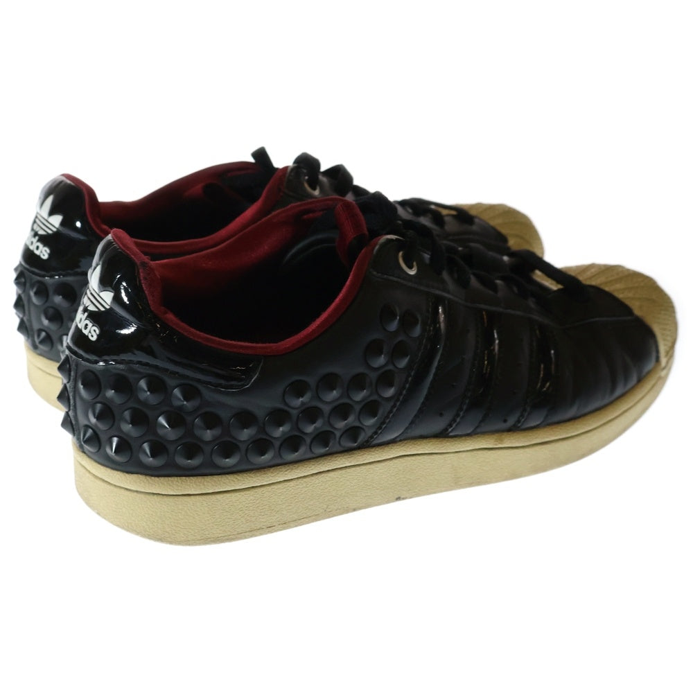adidas(アディダス) ×MITA SNEAKERS SUPERSTAR スーパースター パイソン ローカットスニーカー G97848 ブラック