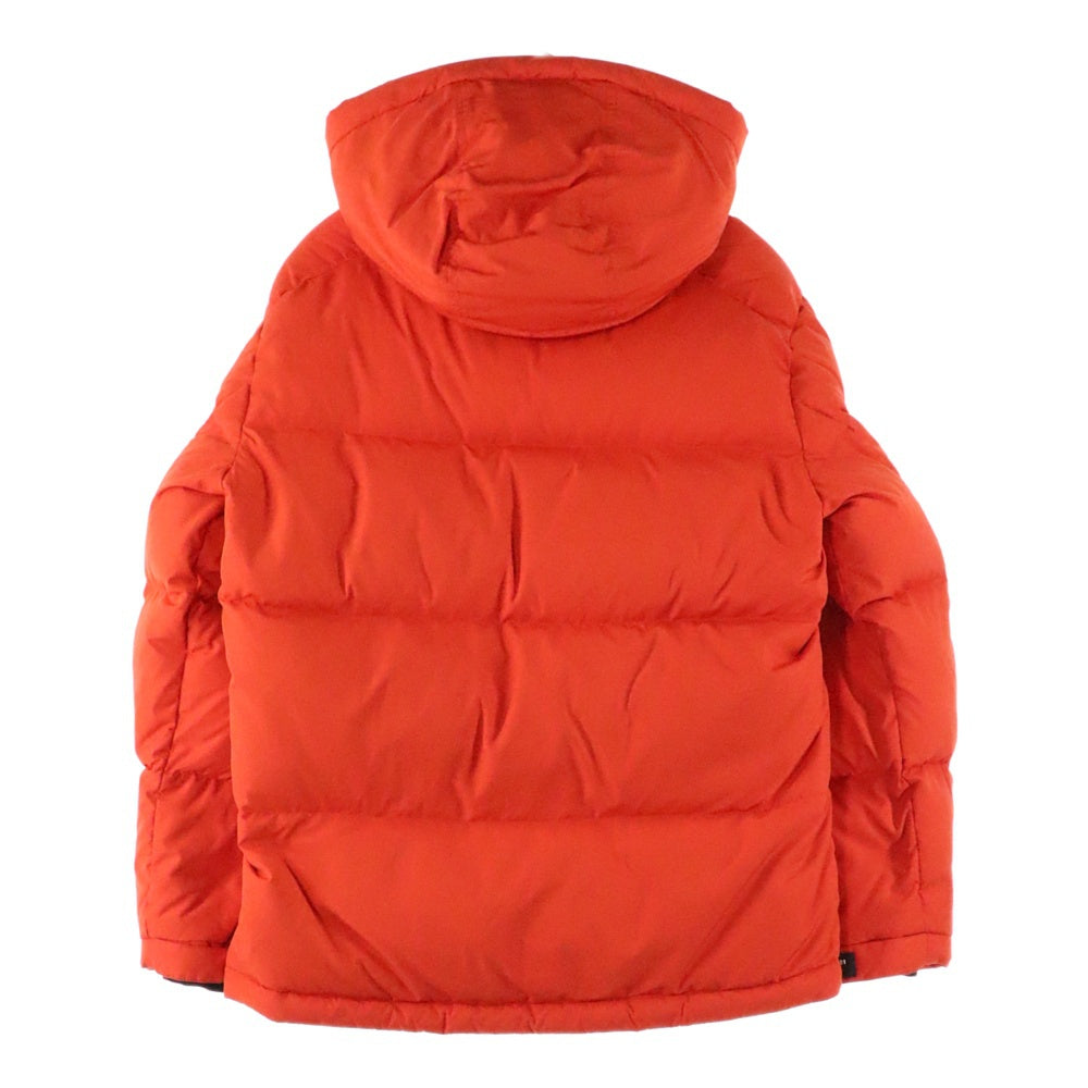 GUESS(ゲス) フーデッド ジップアップ ダウンジャケット MJ4W5874 レッド