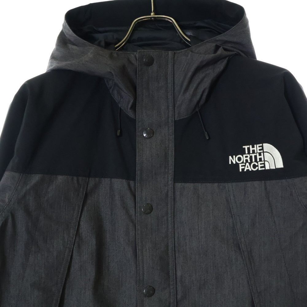 THE NORTH FACE(ザノースフェイス) Mountain Light Denim Jacket マウンテン ライト デニム ジャケット ブラック/グレー NP12032