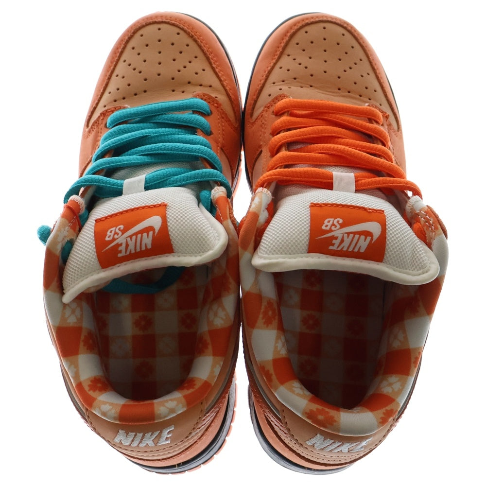 NIKE SB(ナイキエスビー) ×Concepts Dunk Low SP Orange Lobster コンセプツ ダンクロー ローカットスニーカー オレンジロブスター FD8776-809 オレンジ US6/24cm