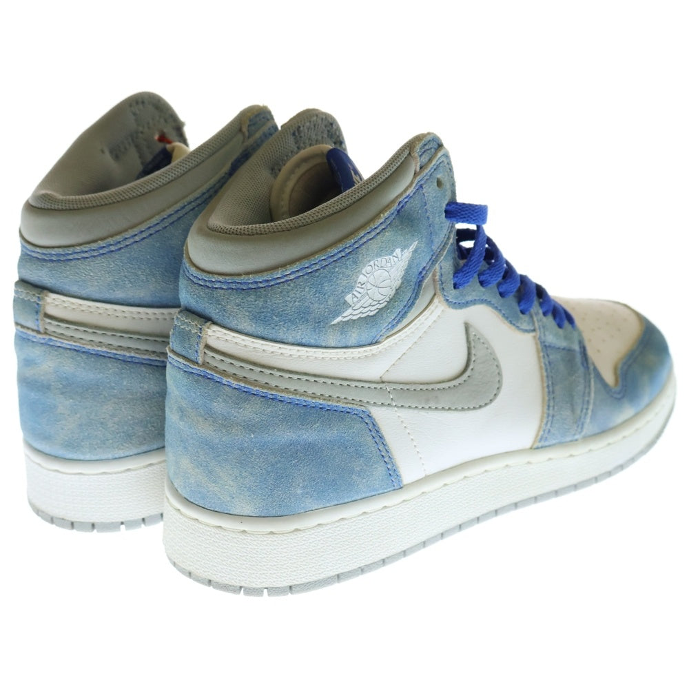 NIKE(ナイキ) Air Jordan 1 High OG Hyper Royal エアジョーダン1 ハイ OG ハイパーロイヤル ハイカットスニーカー 575441-402 ブルー/ホワイト レディース US7Y/25cm