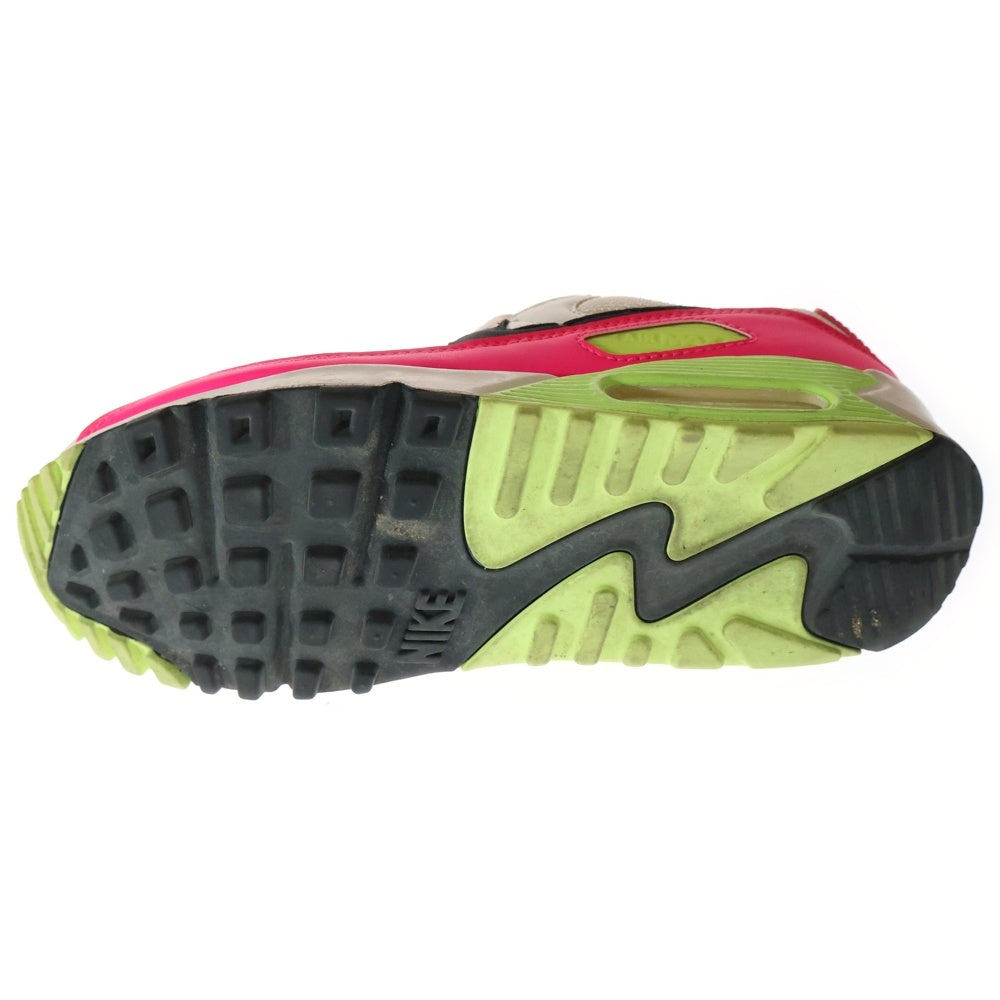NIKE(ナイキ) WMNS AIR MAX 90 エアマックス90 ローカットスニーカー CT1030-100 ホワイト/ピンク US7/24cm