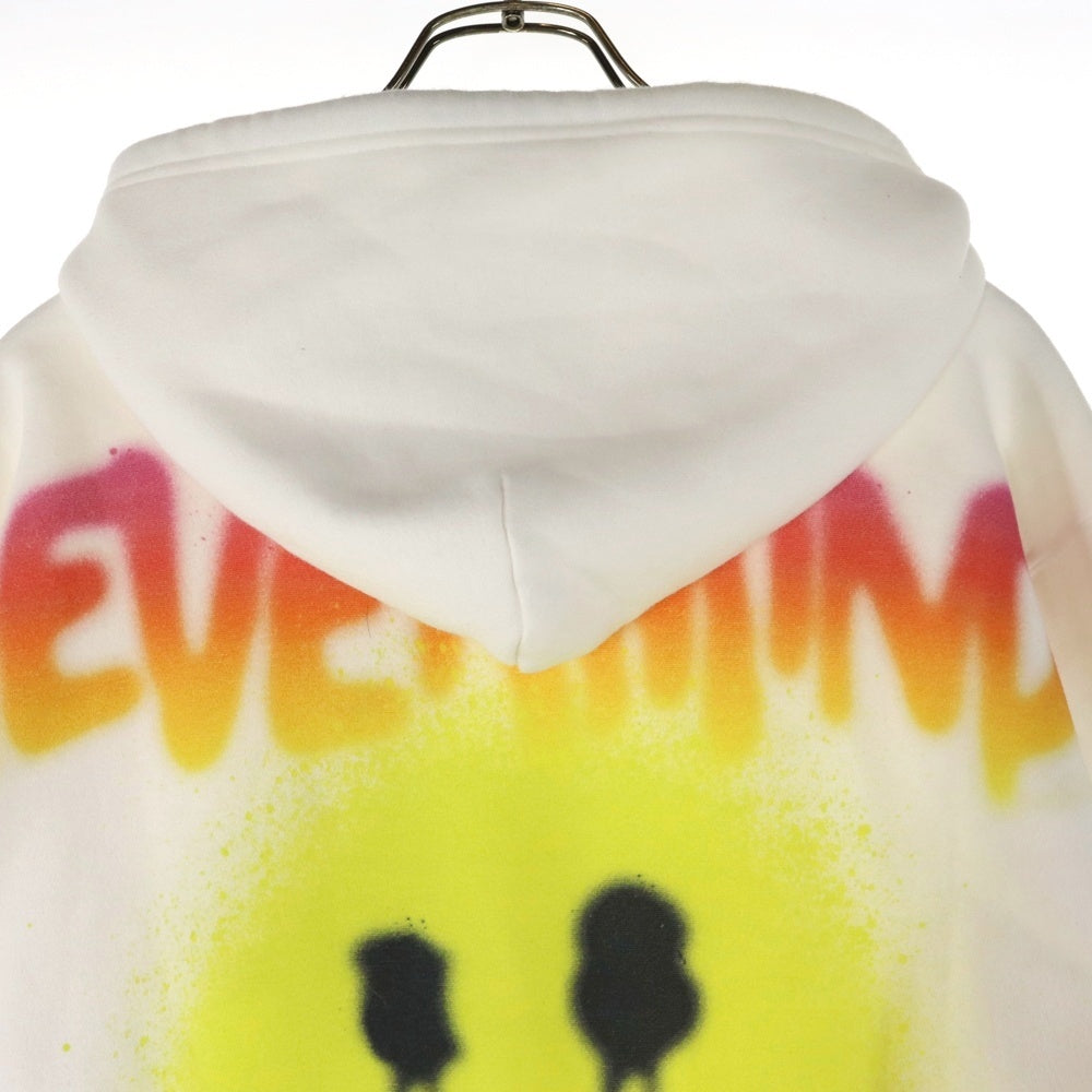 STUD MUFFIN(スタッド マフィン) BIG M スプレースマイル プルオーバーパーカー 114-02359 ホワイト