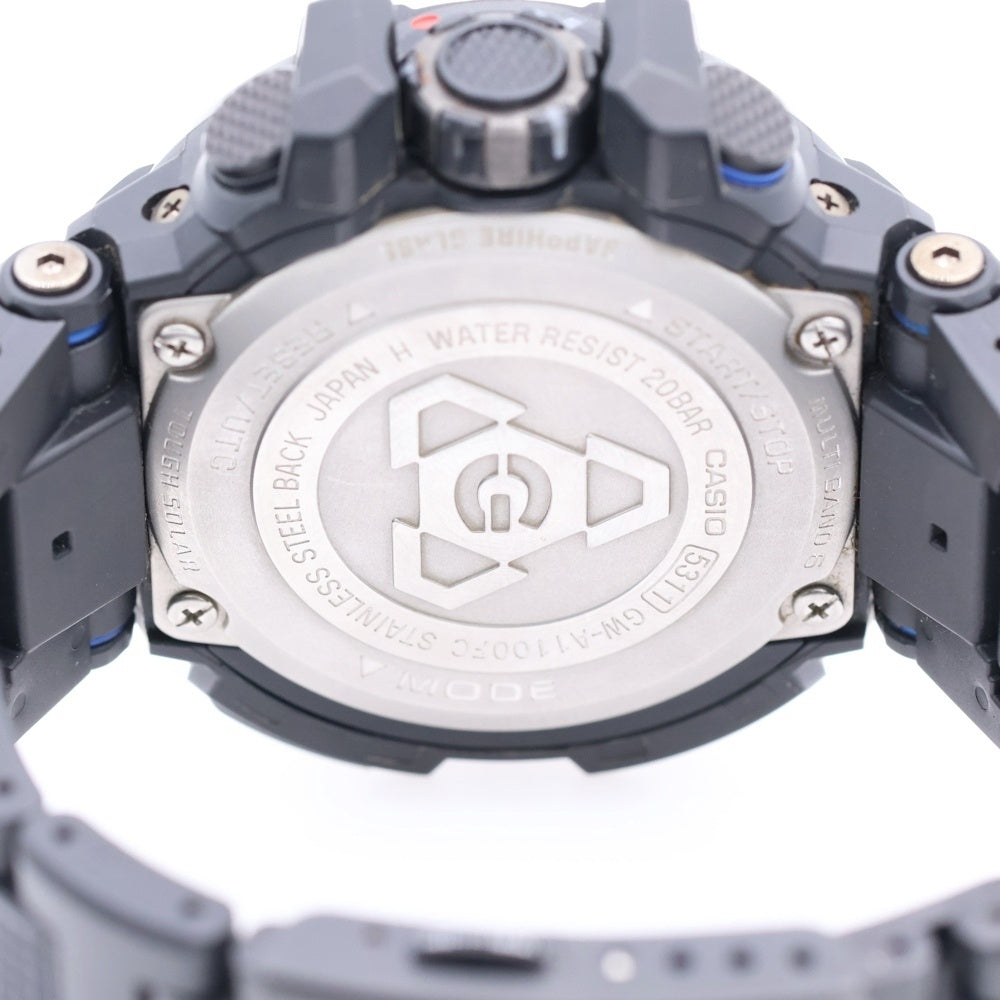 CASIO G-SHOCK(カシオ ジーショック) GRAVITYMASTER SKY COCKPIT スカイコックピット 電波ソーラー 腕時計 GW-A1100FC ブラック