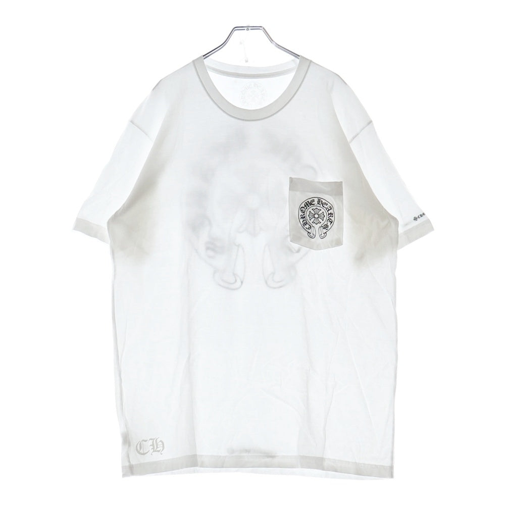 CHROME HEARTS(クロムハーツ) HORSESHOE S/S TEE ホースシューロゴ 半袖Tシャツ カットソー ホワイト