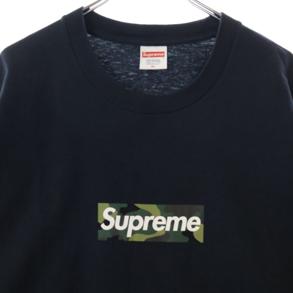 SUPREME(シュプリーム) 23AW Box Logo Tee ボックスロゴプリントTシャツ ネイビー
