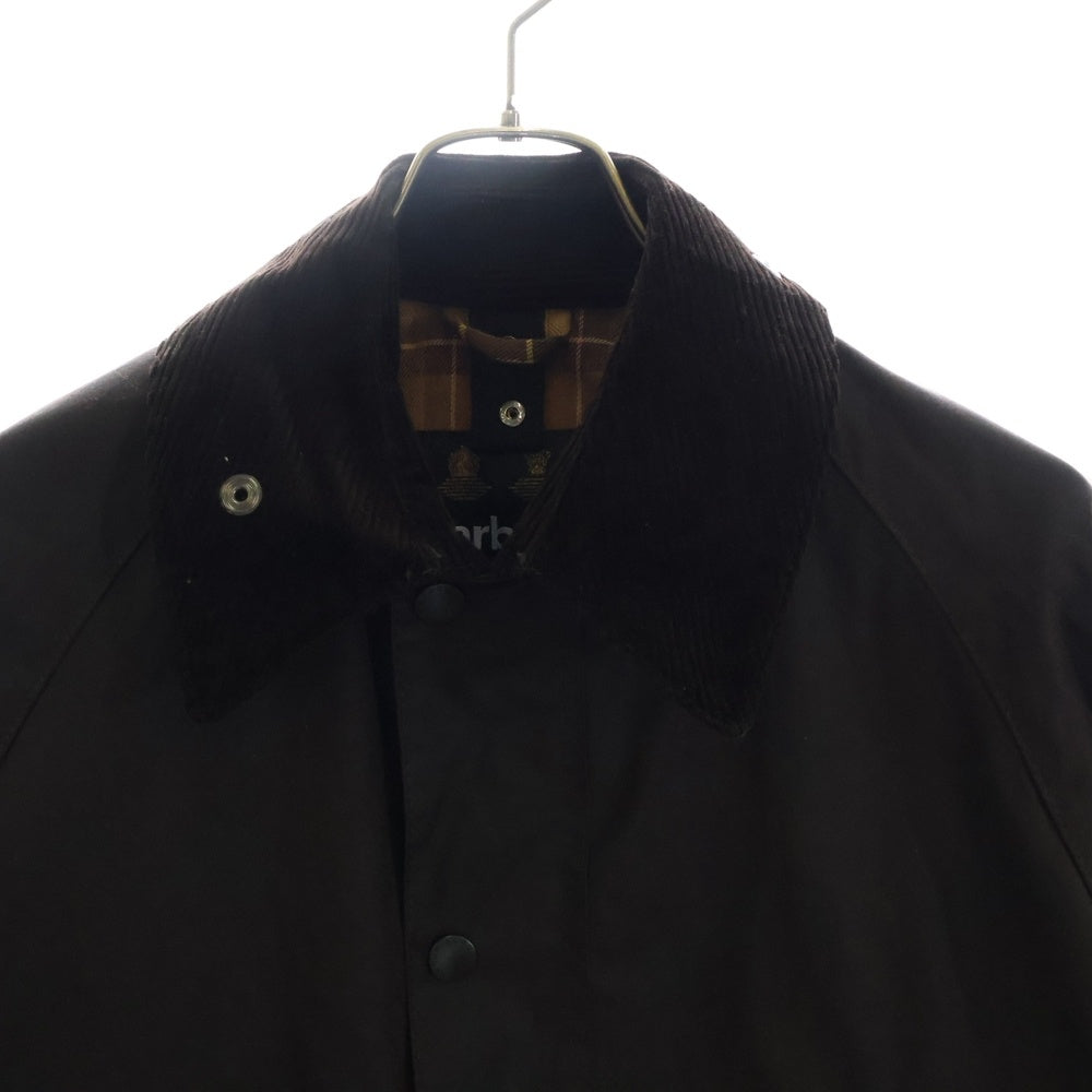 Barbour(バブアー) オイルコーティング ジップアップジャケット ブラウン 242MWX0018