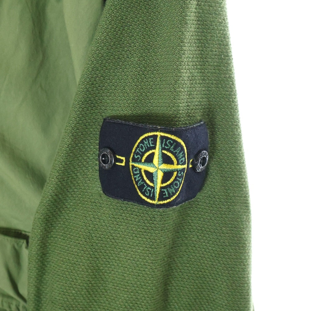 STONE ISLAND(ストーンアイランド) 22SS ナイロンドッキング カーゴカーディガン カーキ 7615505B2