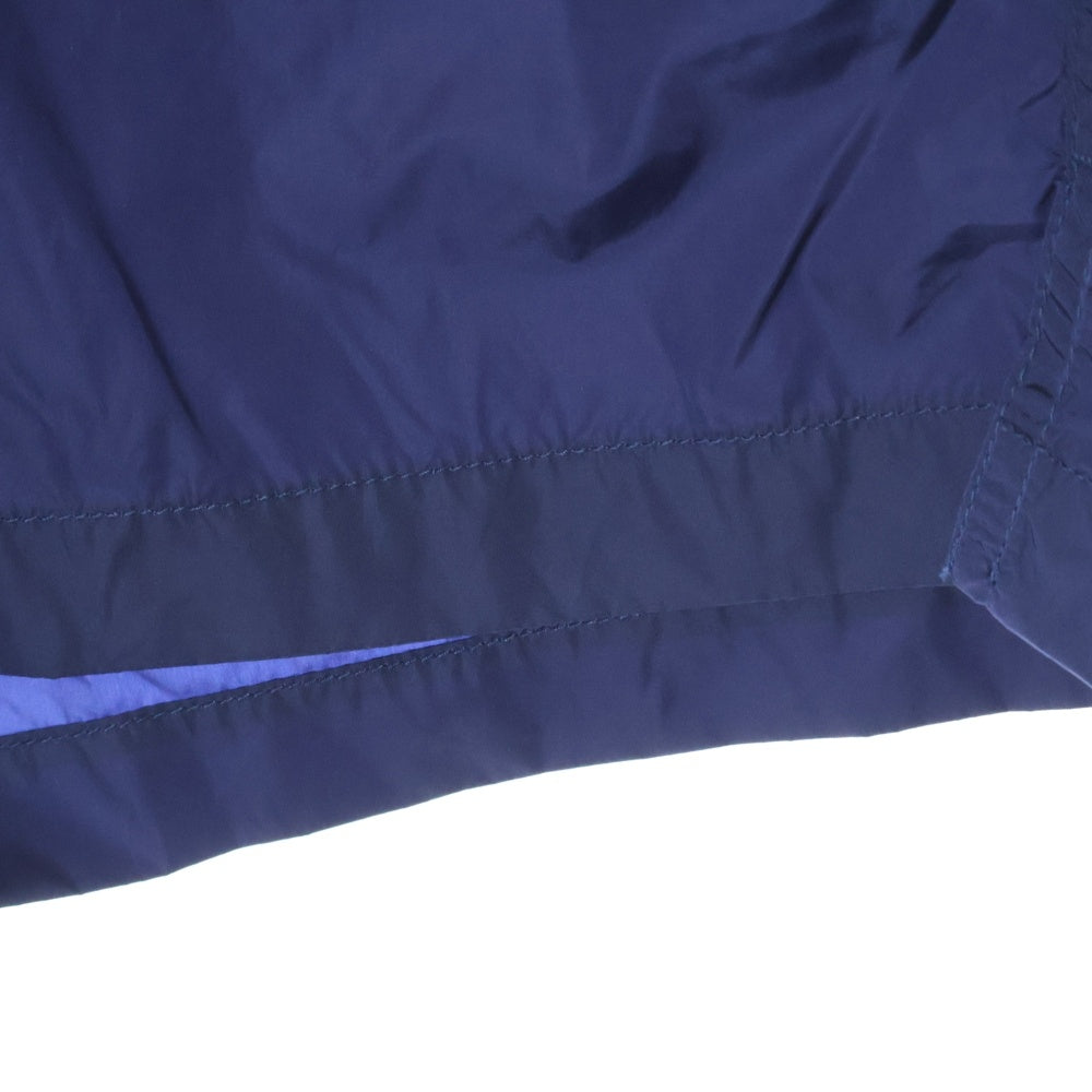 STONE ISLAND(ストーンアイランド) ロゴプリント ナイロン ハーフパンツ 8015B02X6 ネイビー