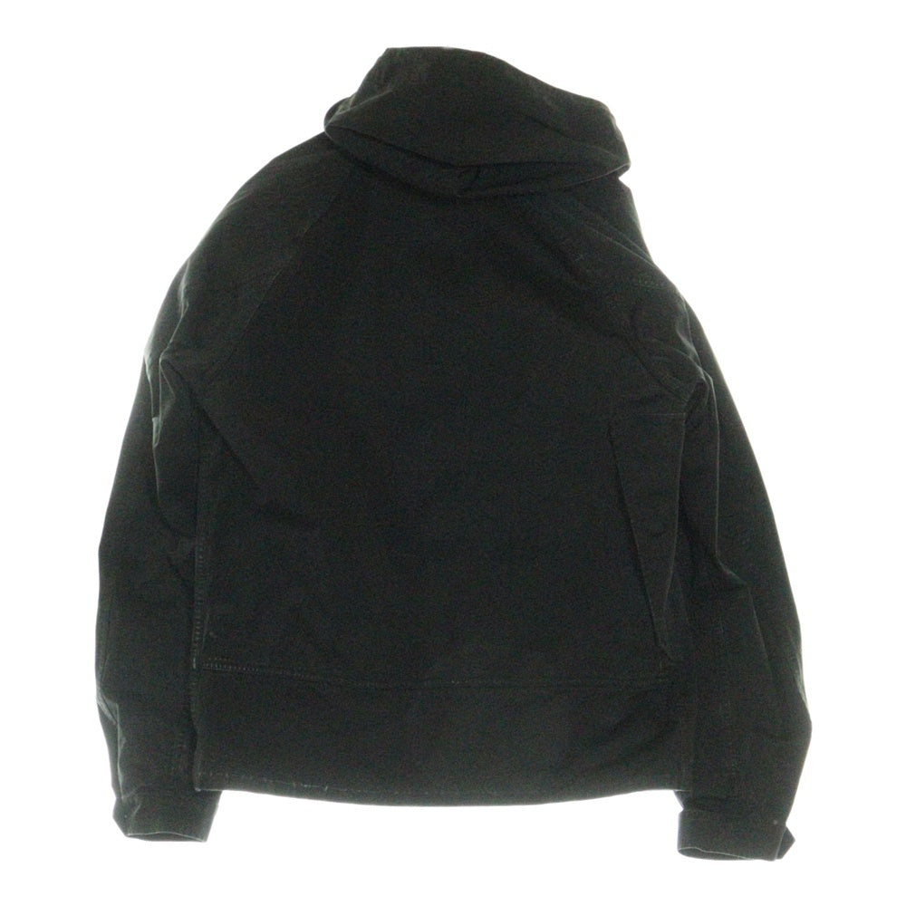 Ten C(テンシー) OJJ ANORAK 13CTCUC04032 ナイロンベンタイルミリクロス ジップアップ アノラックジャケット ブラック