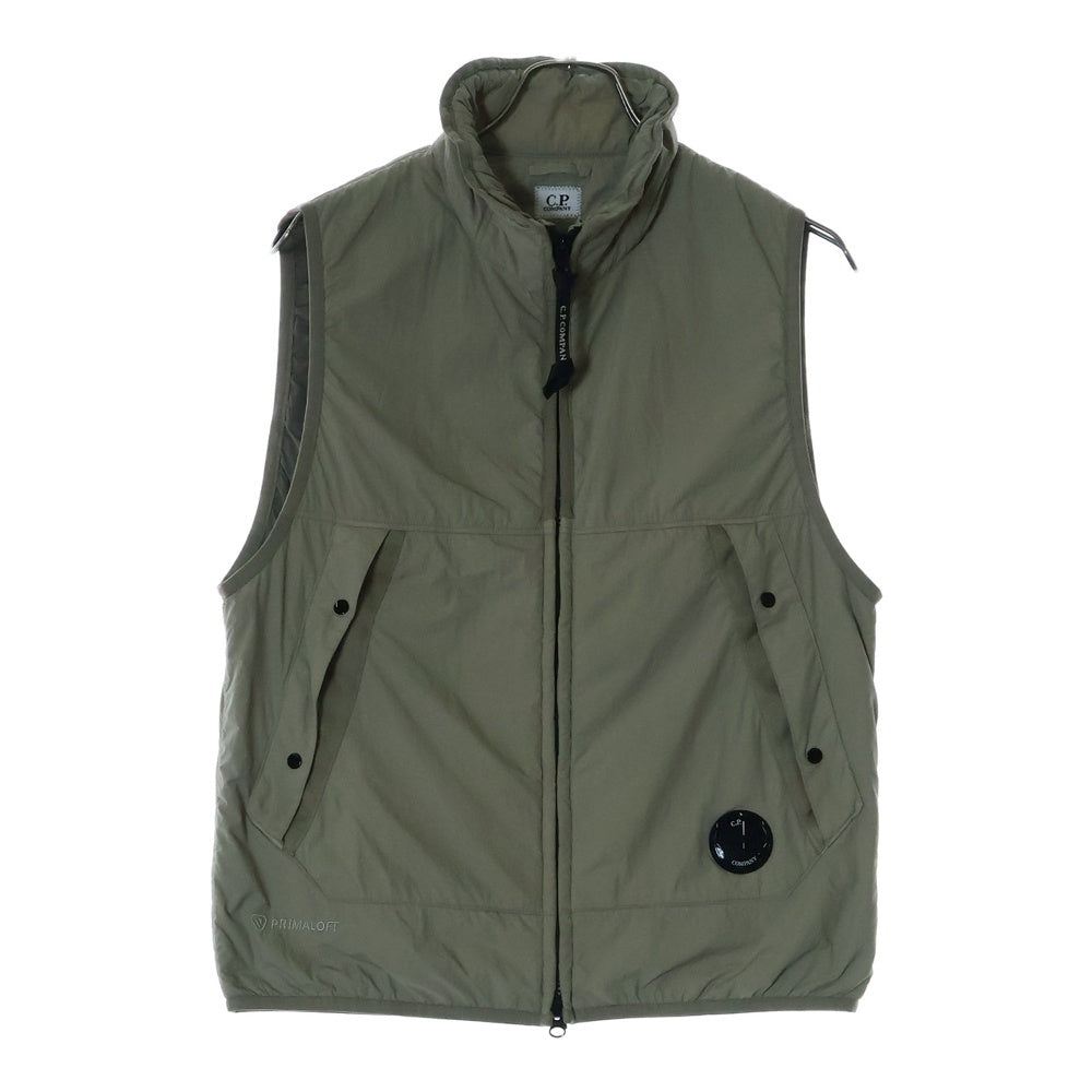 C.P. Company(シーピーカンパニー) GDP プリマロフト ジップアップベスト 15CMOW212A 006124G カーキ