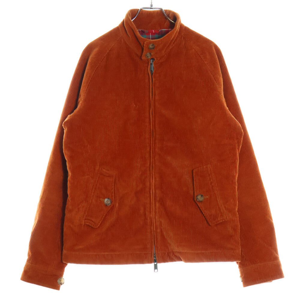 BARACUTA(バラクータ) G9 ジップアップ コーディロイ ブルゾン BRCPS0897 オレンジ