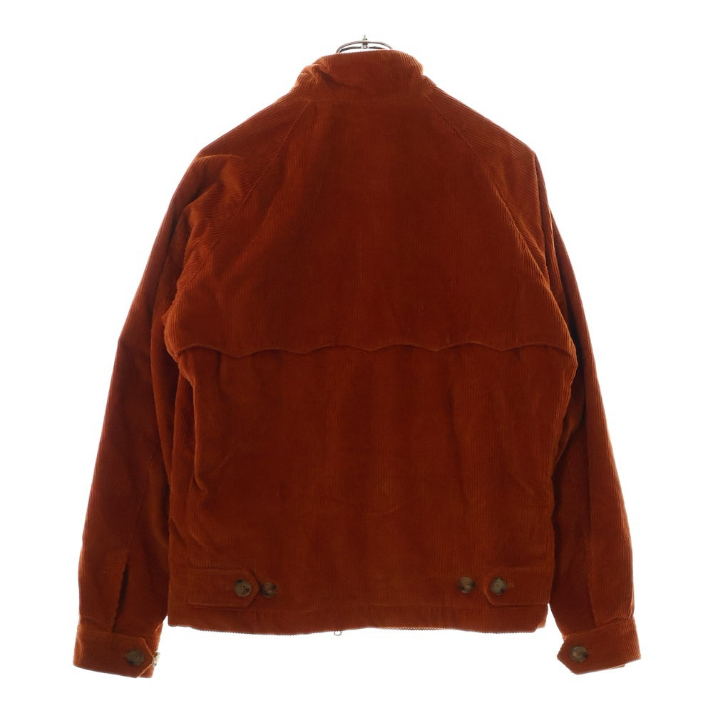 BARACUTA(バラクータ) G9 ジップアップ コーディロイ ブルゾン BRCPS0897 オレンジ