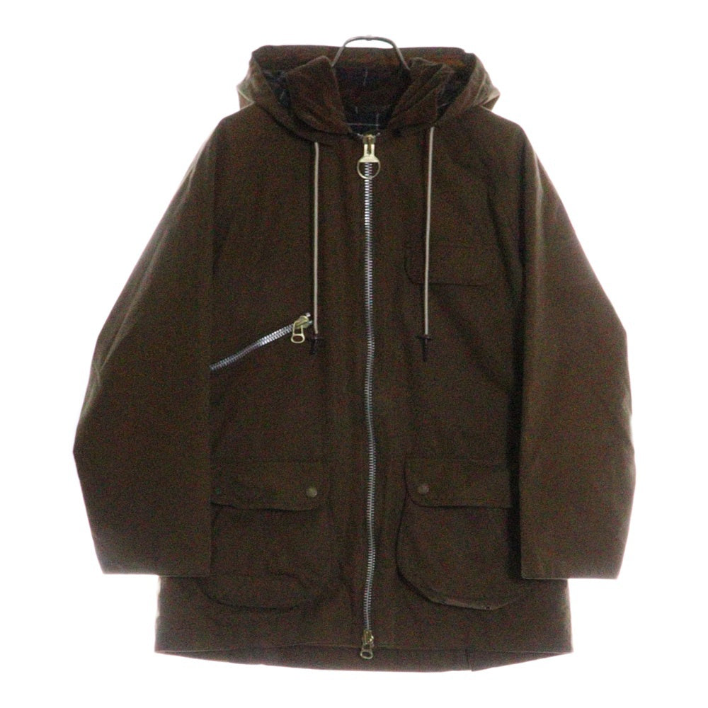 Barbour(バブアー) ALEXACHUNG アレクサチャン オイルドフーデッドジャケット ブラウン レディース 2002026