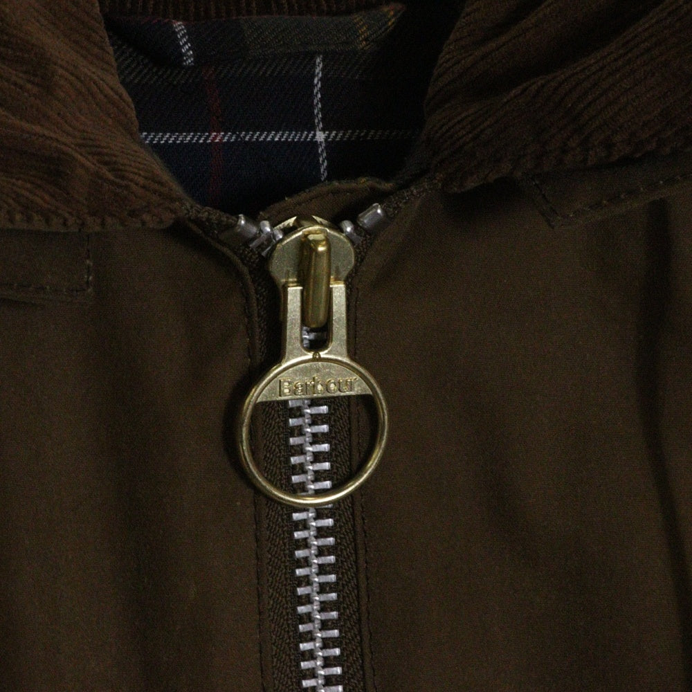 Barbour(バブアー) ALEXACHUNG アレクサチャン オイルドフーデッドジャケット ブラウン レディース 2002026