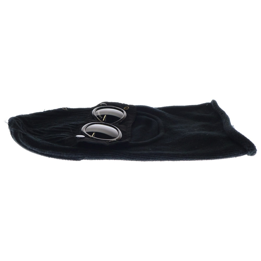 C.P. Company(シーピーカンパニー) Extra Fine Marino Goggle Balaclava ゴーグル バラクラバ ブラック ニットキャップ ブラック 07CMAC213A