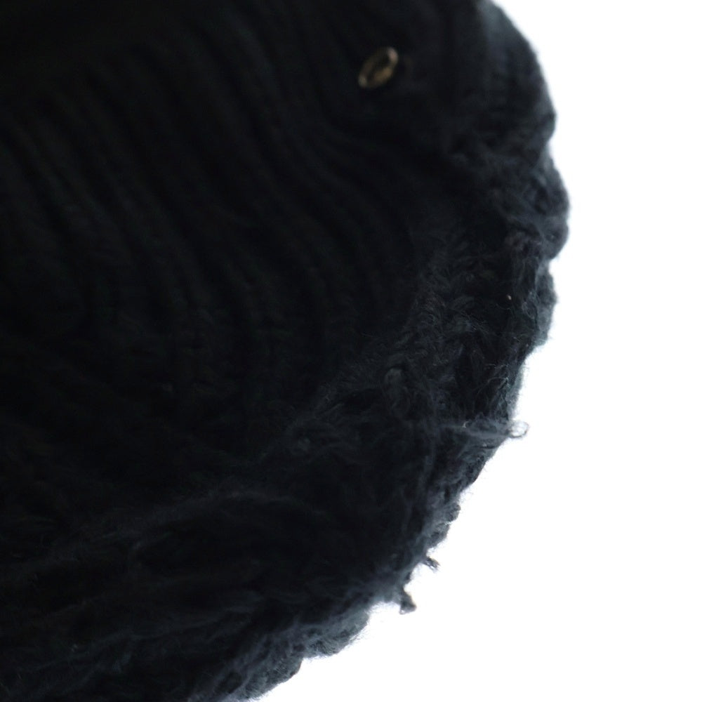 C.P. Company(シーピーカンパニー) Extra Fine Marino Goggle Balaclava ゴーグル バラクラバ ブラック ニットキャップ ブラック 07CMAC213A