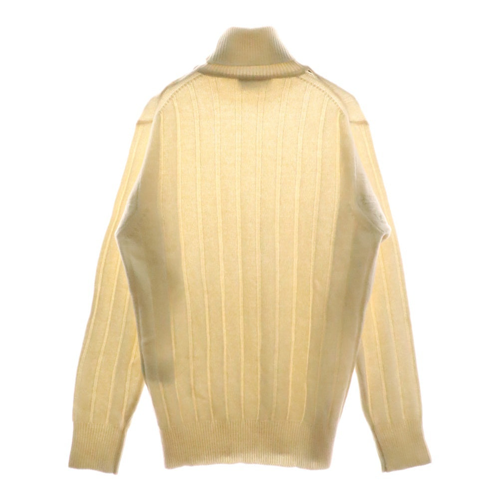 LARDINI(ラルディーニ) カシミヤ混 タートルネックニット セーター KN.1806 ホワイト