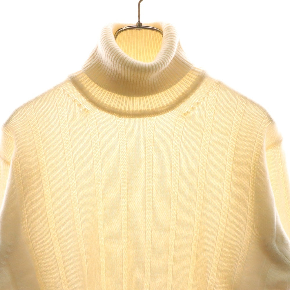 LARDINI(ラルディーニ) カシミヤ混 タートルネックニット セーター KN.1806 ホワイト