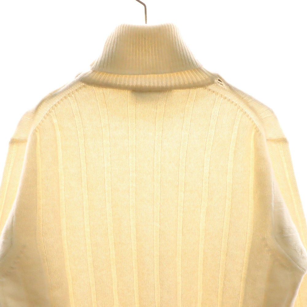 LARDINI(ラルディーニ) カシミヤ混 タートルネックニット セーター KN.1806 ホワイト