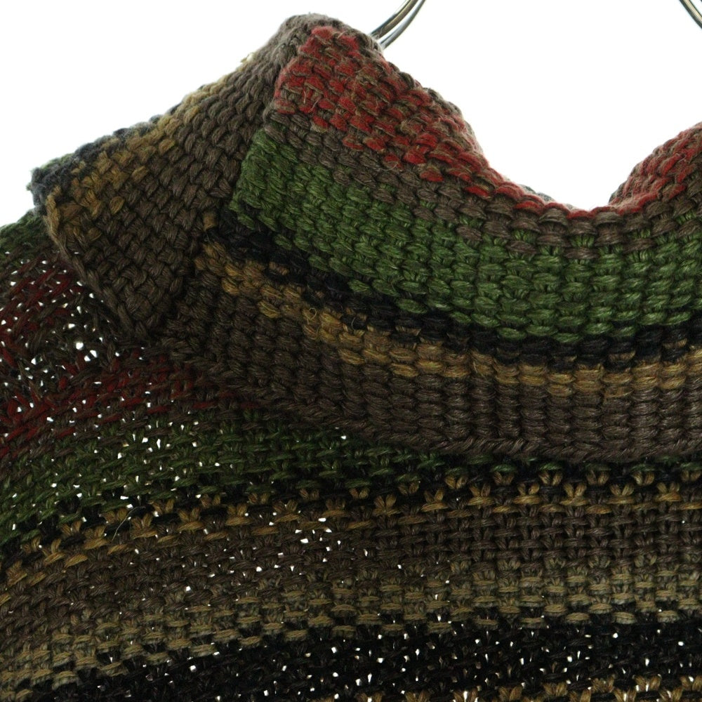 RRL(ダブルアールエル) Striped Mixed Knit Cardigan ストライプミックス ショールカラー ニットカーディガン マルチ