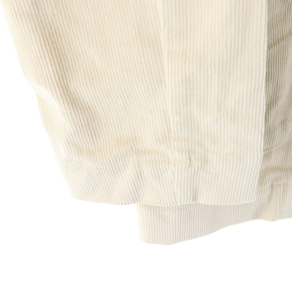 GUYROVER(ギローバー) 2B コーデュロイ テーラードジャケット 3750GR113 ホワイト