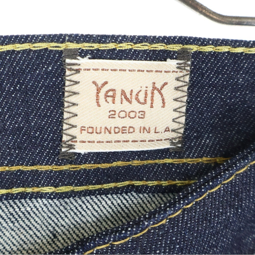 YANUK(ヤヌーク) VINCENT 2 デニムパンツ リジッドデニム 57233000 インディゴ