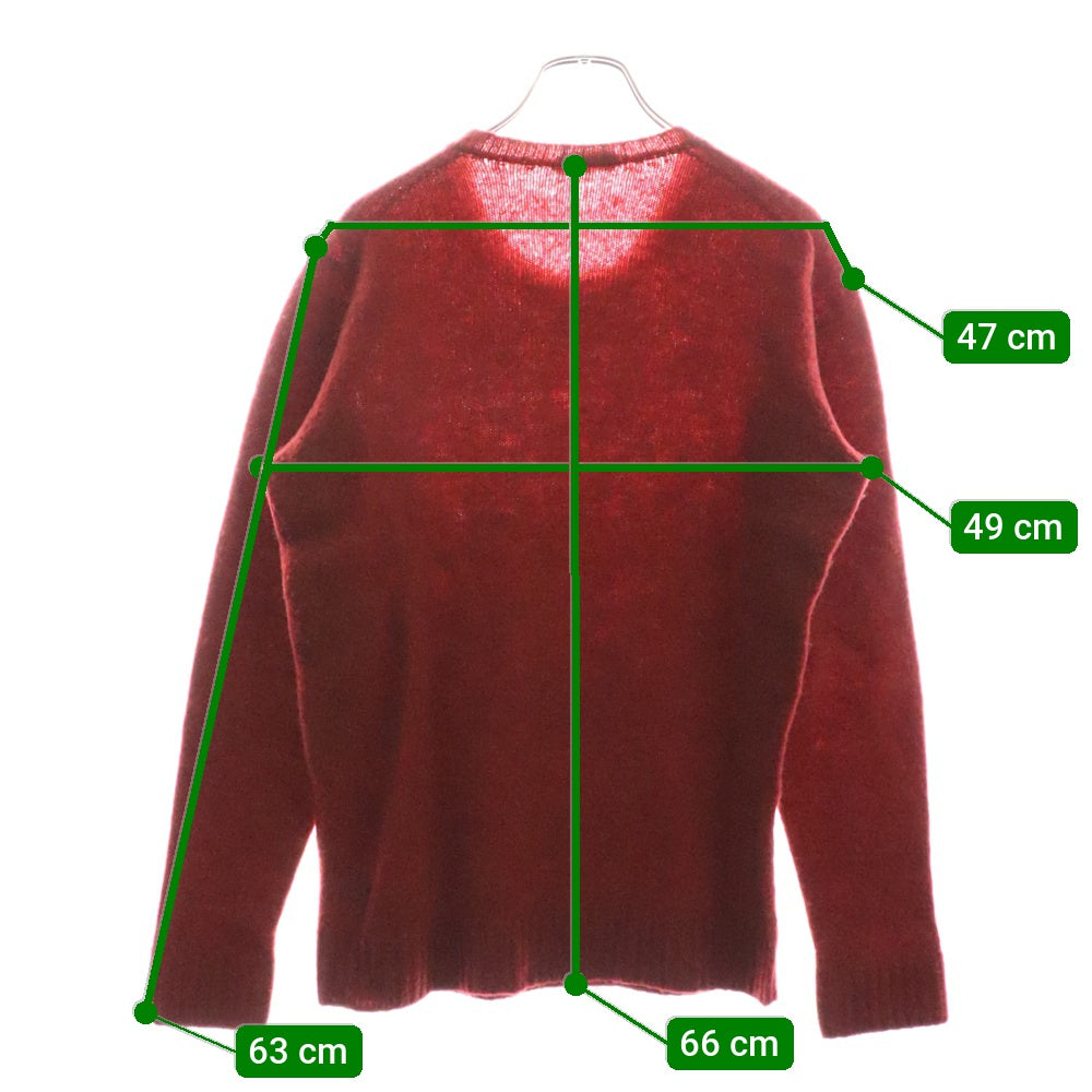 ZANONE(ザノーネ) ウールニットセーター レッド 811902