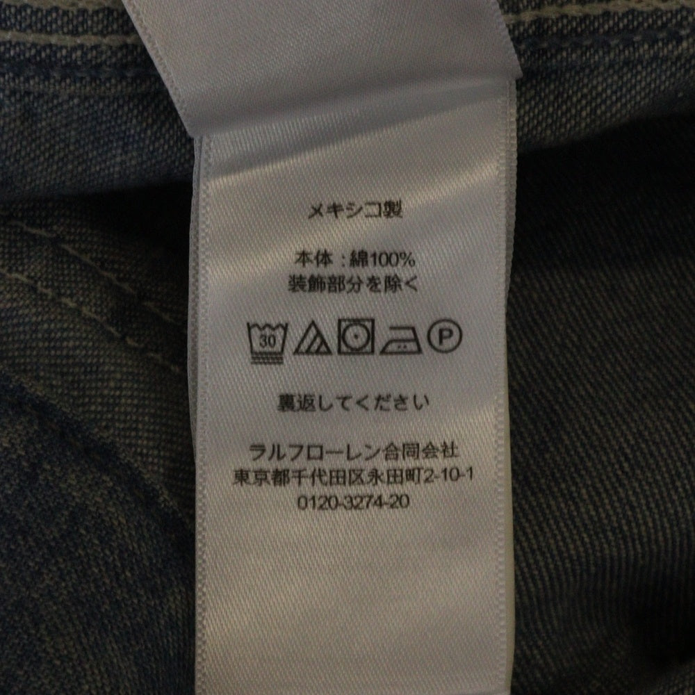 RRL(ダブルアールエル) Denim Engineer Jacket デニム エンジニアジャケット インディゴ