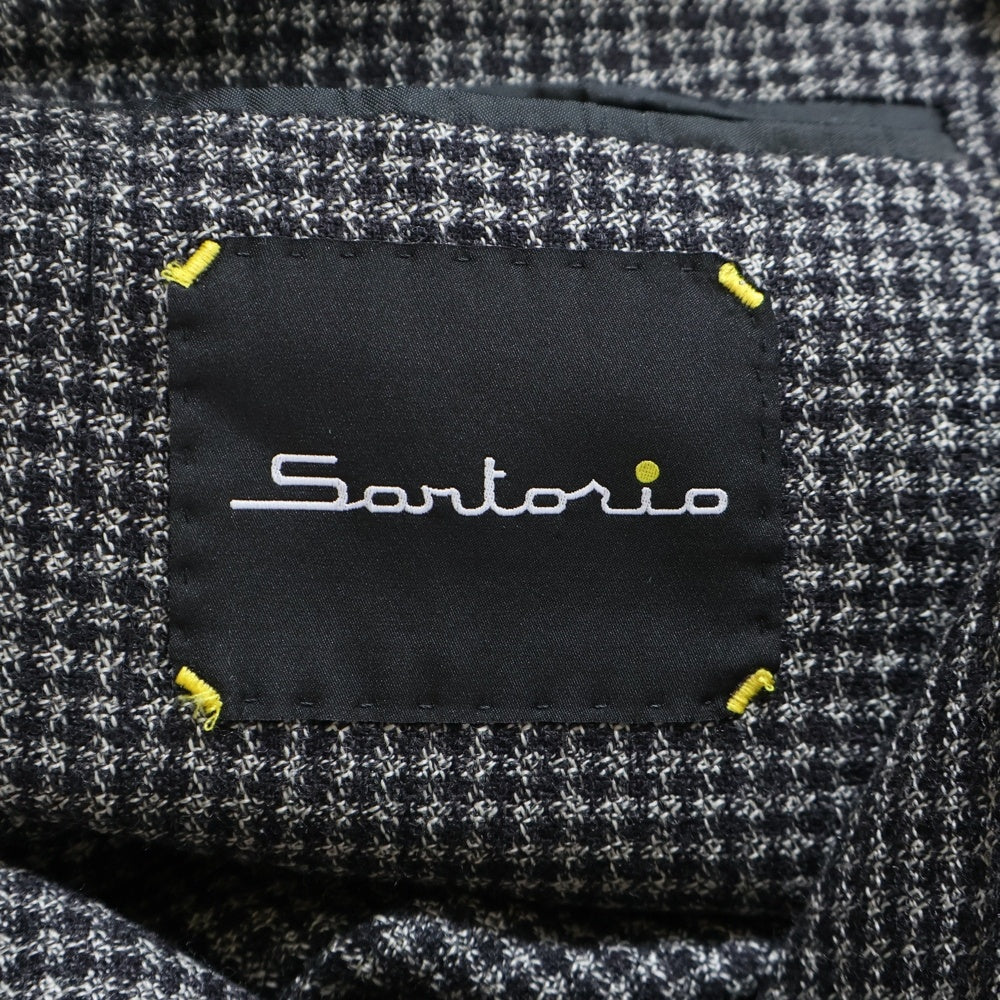 NO BRAND(ノーブランド) Sartorio サルトリオ Sport Coat ウールテーラードジャケット グレー 4500054463