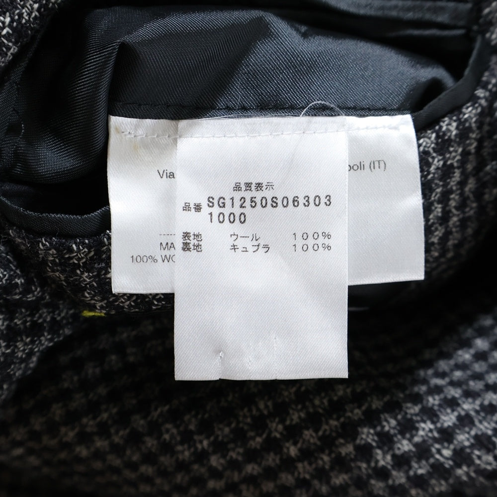 NO BRAND(ノーブランド) Sartorio サルトリオ Sport Coat ウールテーラードジャケット グレー 4500054463